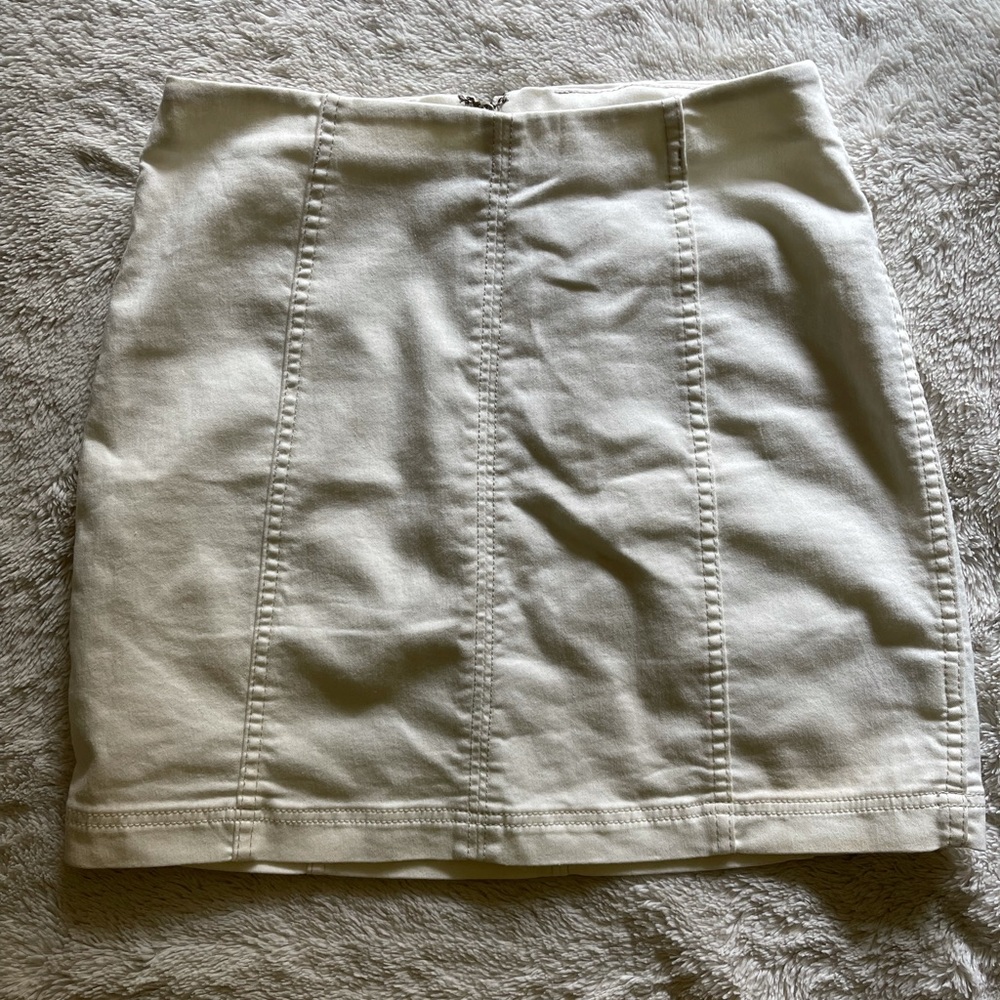 Free People Modern Femme Denim Mini Skirt